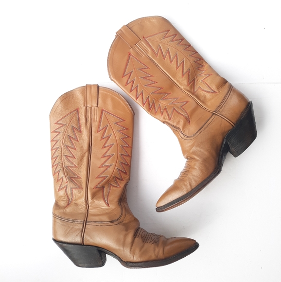 Austin Hall Boot Co Cowboy Western Boots - Picture 2 of 7